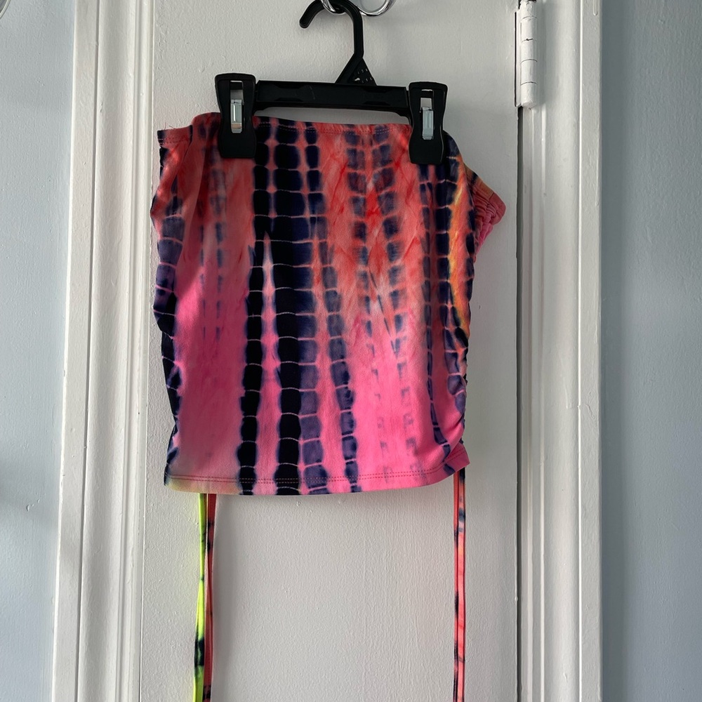 SHEIN Tie-dye Tube Top
